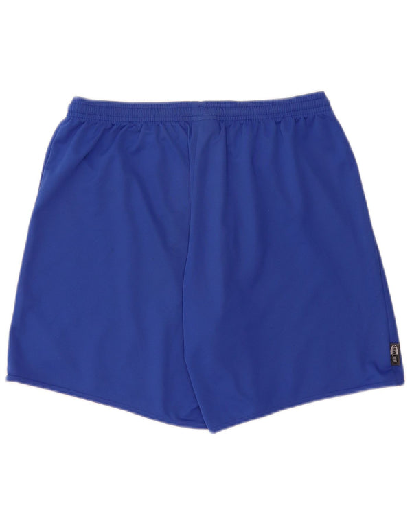 Adidas Herre Climalite Sport Shorts Medium Blue Polyester