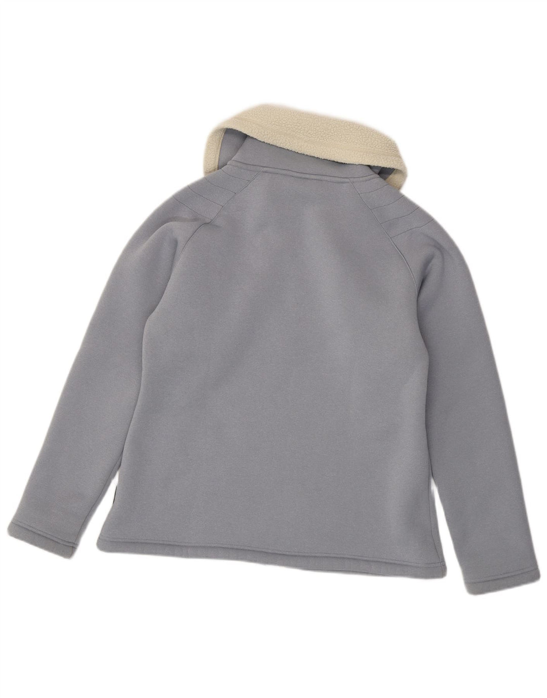 Jack Wolfskin Sherpa-jakke til kvinder UK 16 Large Blue Polyester