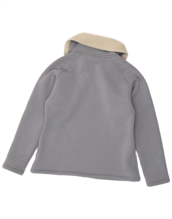 Jack Wolfskin Sherpa-jakke til kvinder UK 16 Large Blue Polyester