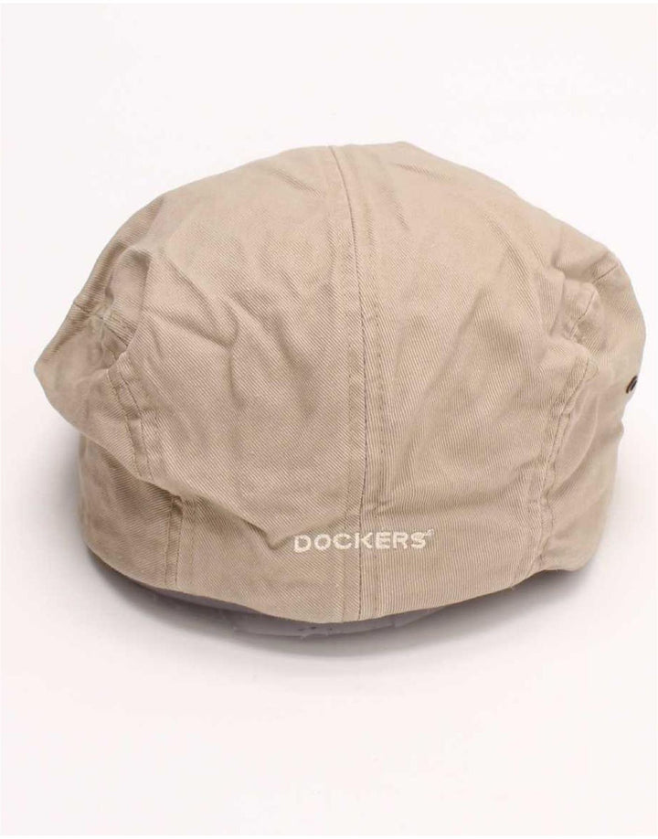 Dockers Herre Flad Cap Medium Beige Bomuld