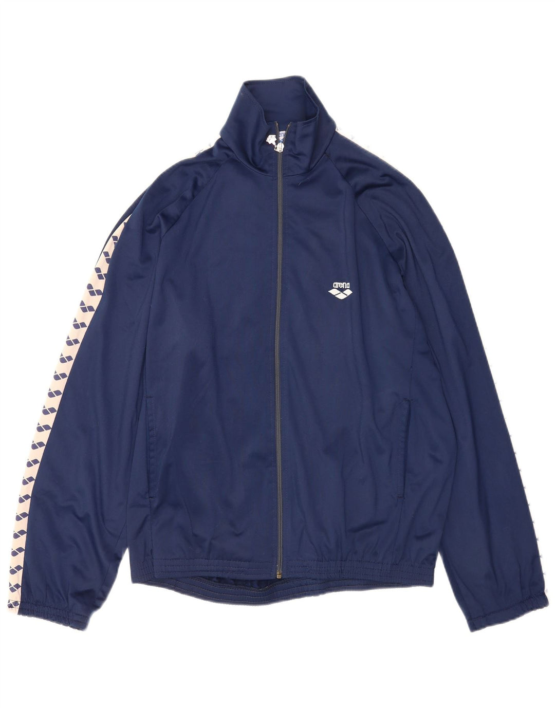 Arena Herre grafisk træningsdragt Topjakke XL Navy Blue Colourblock