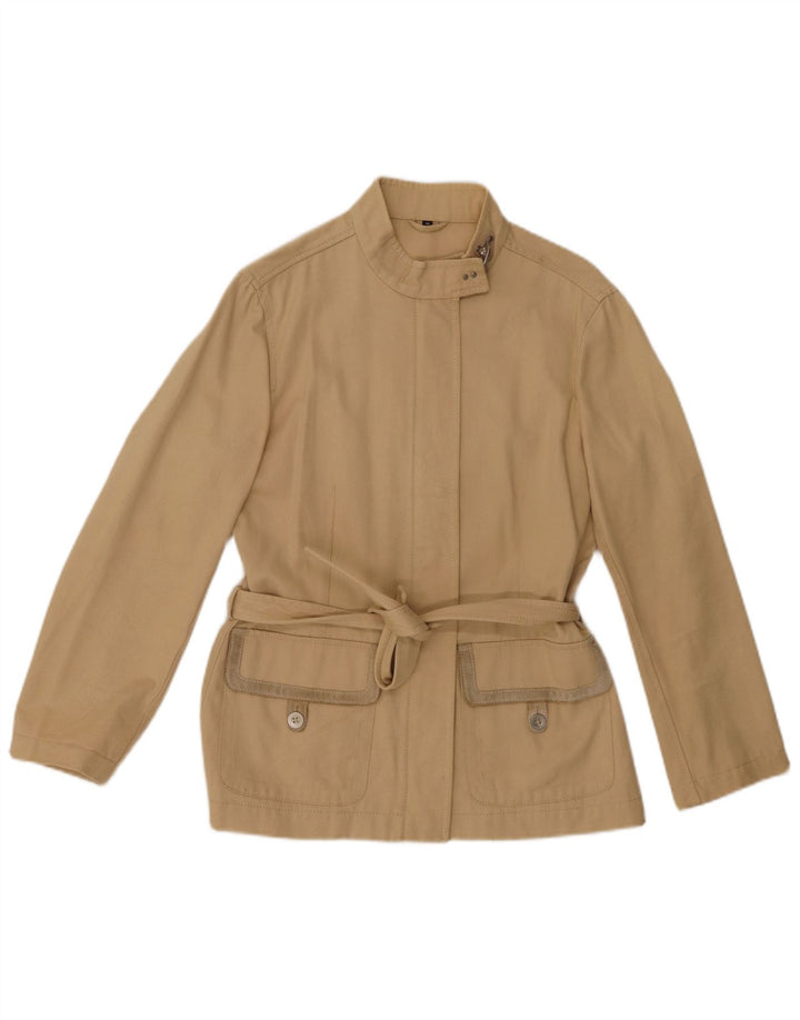 FAY Bomberjakke til kvinder UK 12 Medium Beige