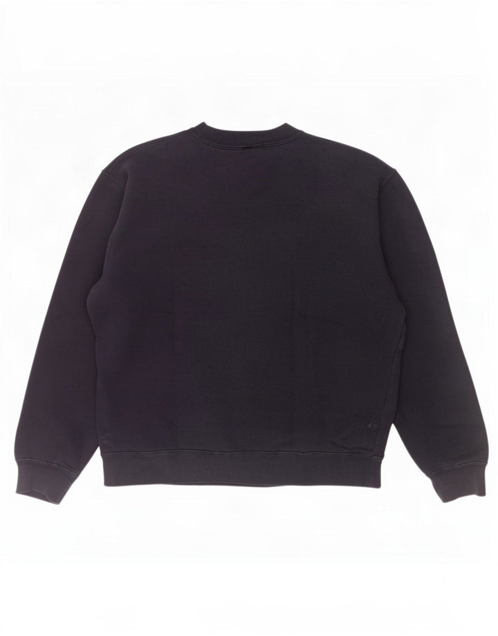 Timberland Herre grafisk sweatshirt Jumper Medium Navyblå Bomuld