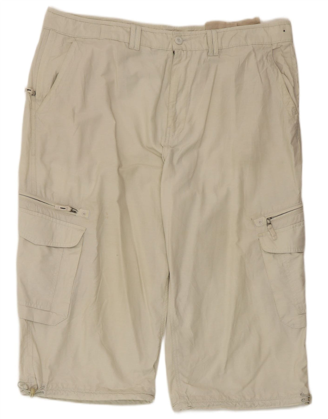 Marks & Spencer Herre Cargo Shorts W40 XL Beige Bomuld