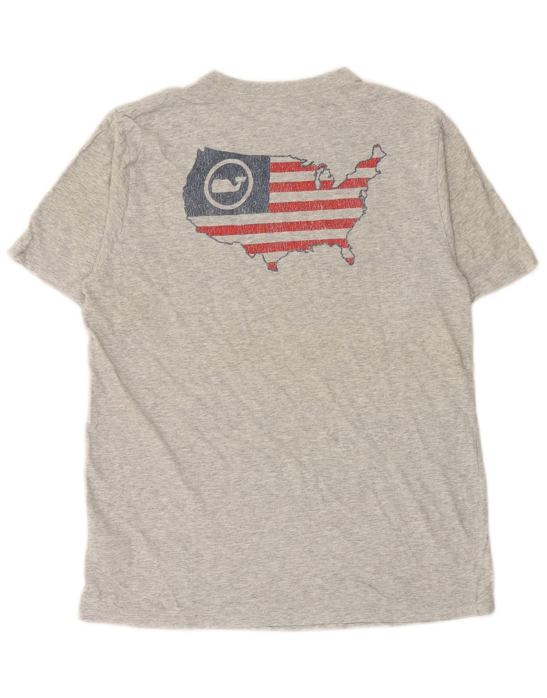 VINEYARD VINES Grafisk T-shirt drenge 15-16 år XL Grå Colourblock