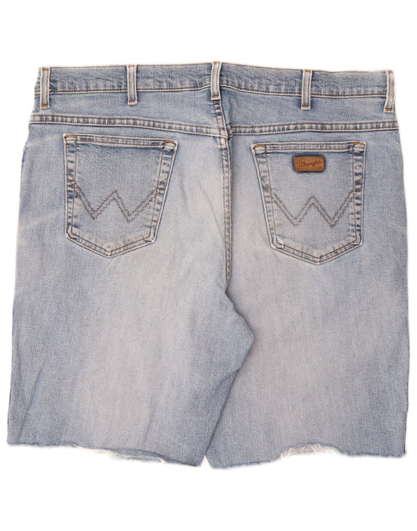 WRANGLER Herre Texas Stretch Denim Shorts W40 XL Blå Bomuld
