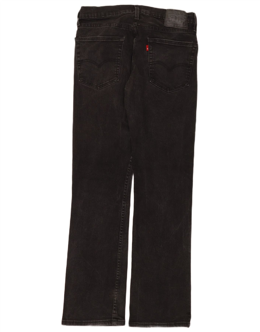 Levi's Herre 527 Bootcut Jeans W30 L32 Sort Bomuld