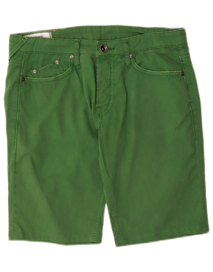 Gas Herre Casual Shorts W31 Medium Green Bomuld