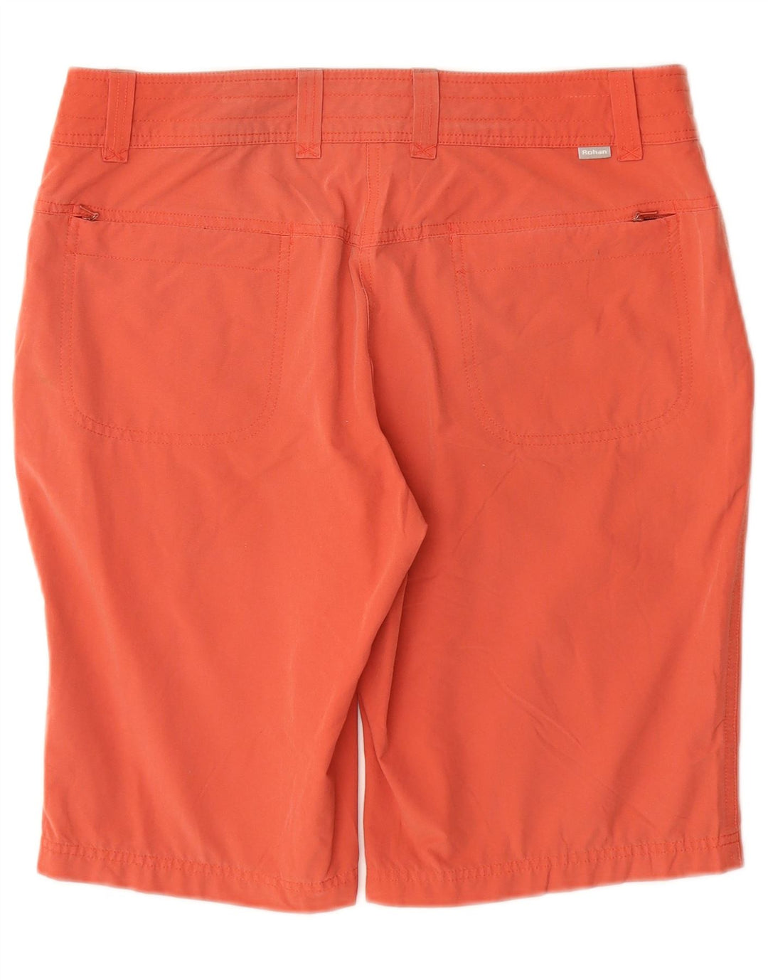 ROHAN Chino Shorts til kvinder UK 12 Medium W32 Orange Polyamid