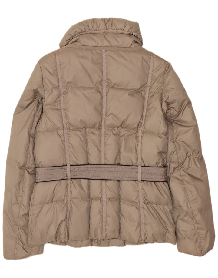 Geox Womens Respira Oversized polstret jakke UK 10 Small Beige Polyester