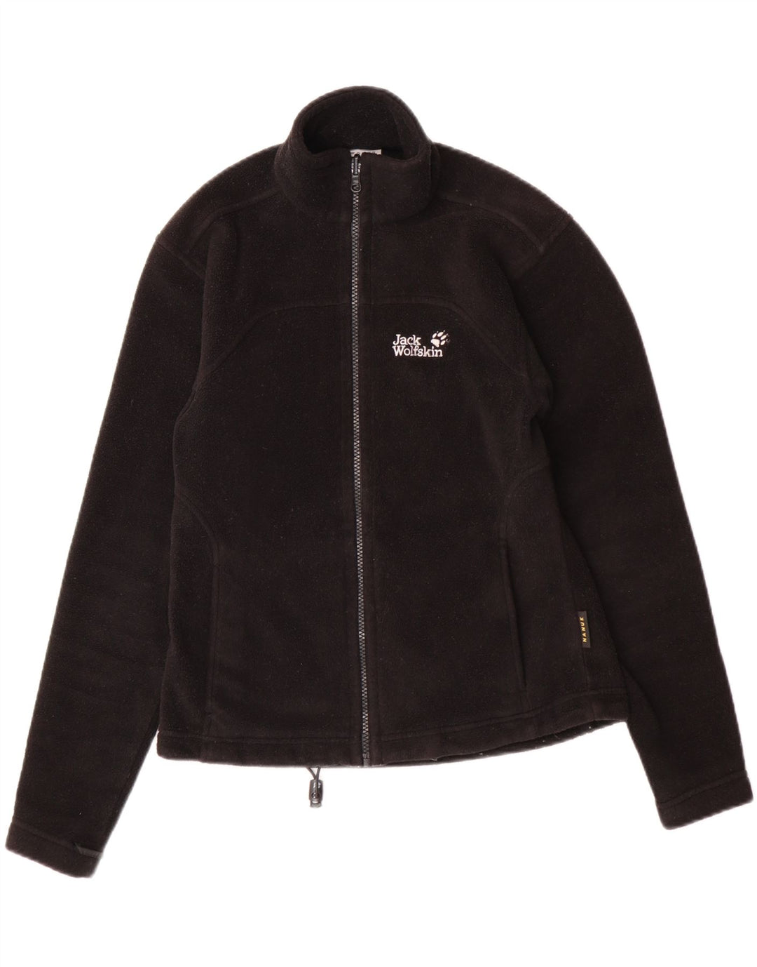 JACK WOLFSKIN Fleecejakke til kvinder UK 10 Lille sort polyester