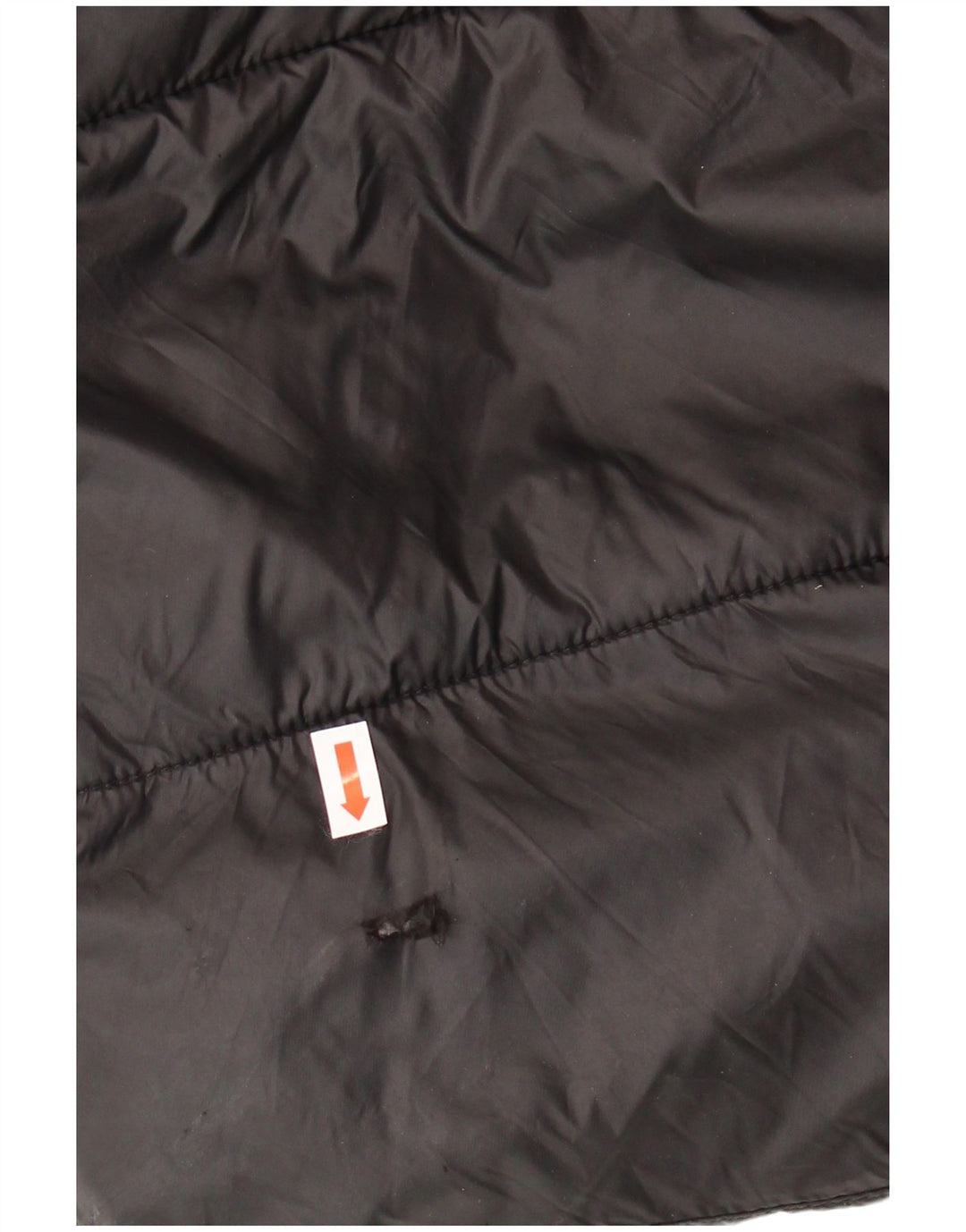 Zara Dame Hætte Polstret Jakke UK 16 Stor Sort Polyester