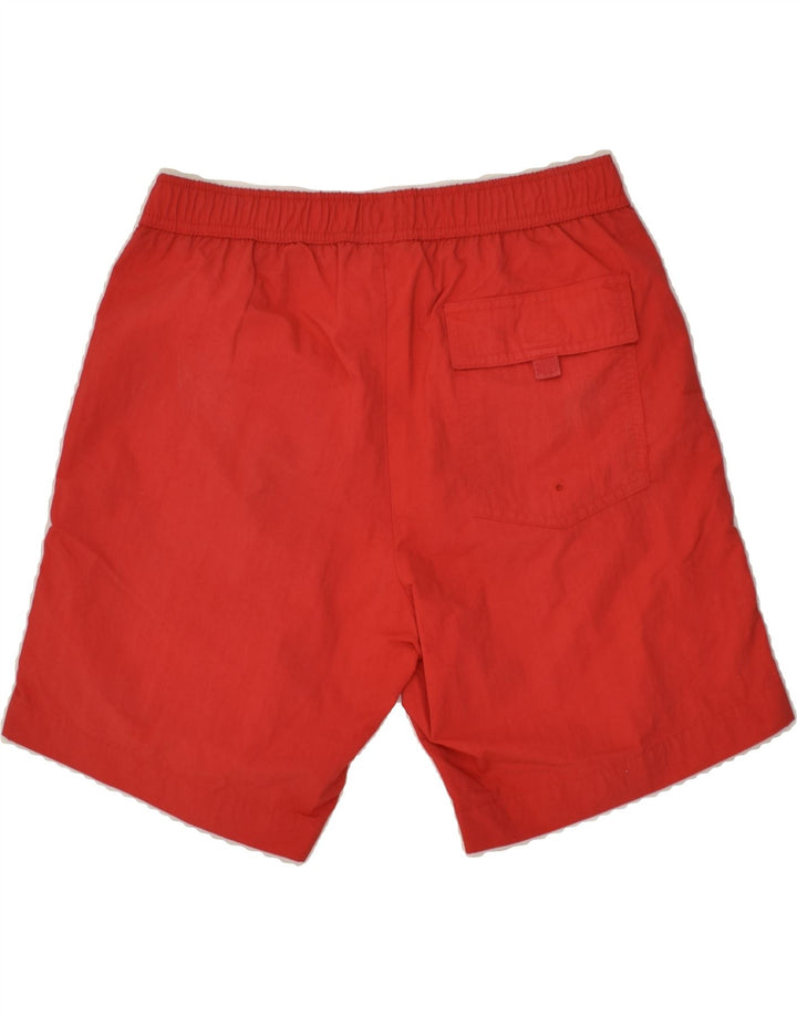 CHAMPION Mens Graphic Sport Shorts Small Red Polyamide | Vintage Champion | Thrift | Second-Hand Champion | Used Clothing | Messina Hembry 
