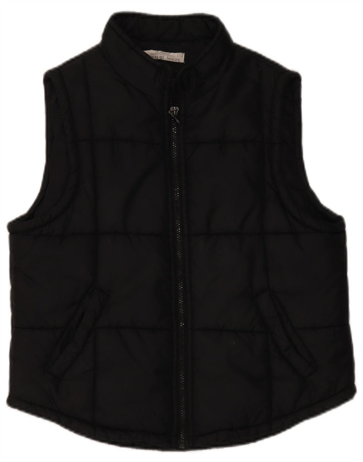 St. Bernard Dame Polstret Gilet UK 14 Large Black Nylon