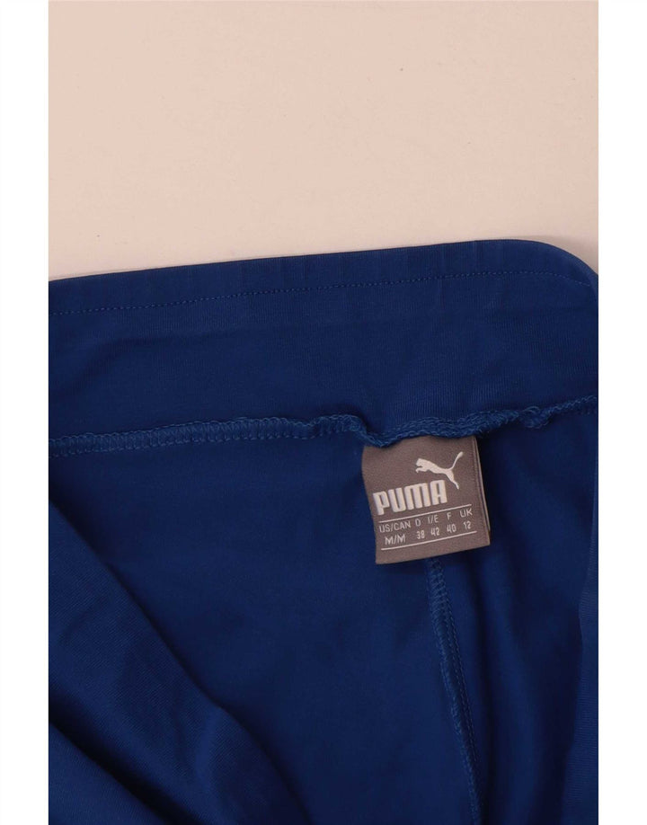 Puma Grafiske Leggings til kvinder UK 12 Medium Blue