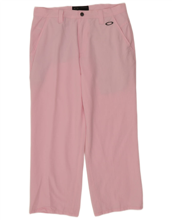Oakley Dame Capri Chino Bukser W32 L26 Pink Nylon