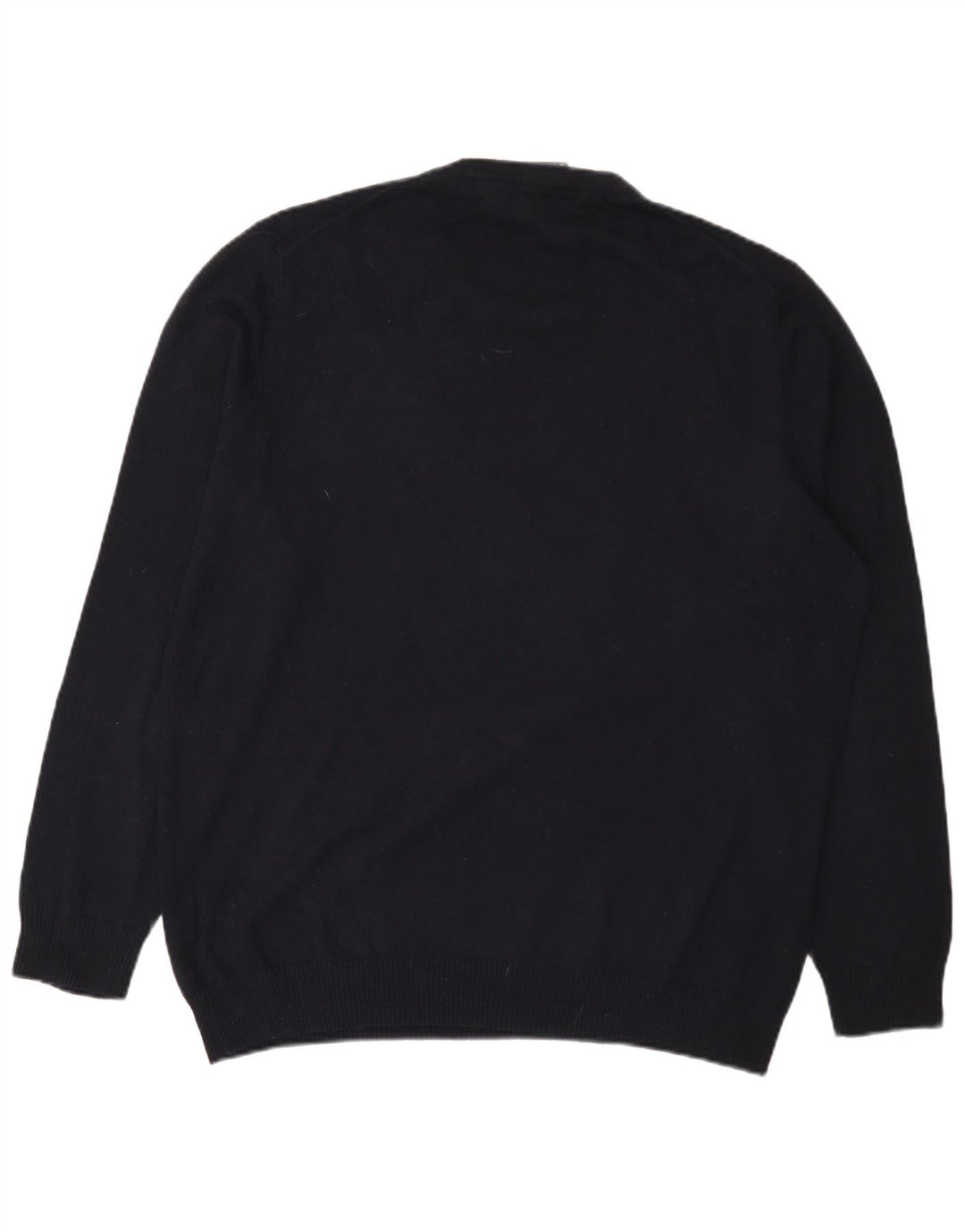 Lyle & Scott Herre sweater med rund hals 2XL marineblå