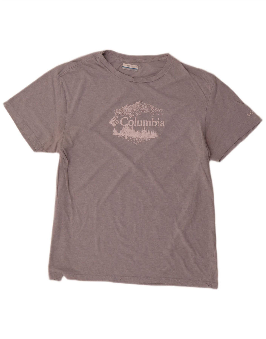 Columbia Herre Grafisk T-Shirt Top Stor Grå