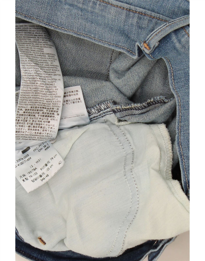 LEVI'S Womens Denim Shorts US 12 Large W34 Blue Cotton Vintage Levi's and Second-Hand Levi's from Messina Hembry 