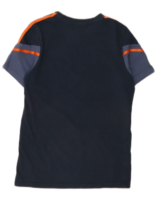 Adidas Boys Manchester United Grafisk T-Shirt Top 13-14 år Marineblå