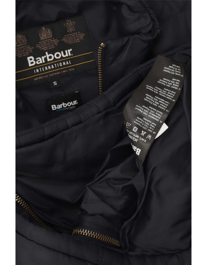 Barbour Herre polstret jakke UK 36 Small Navy Blue Polyester