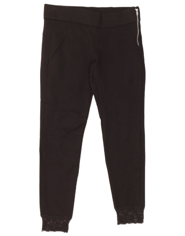 Zara Dame Capri Leggings UK 14 Medium Sort