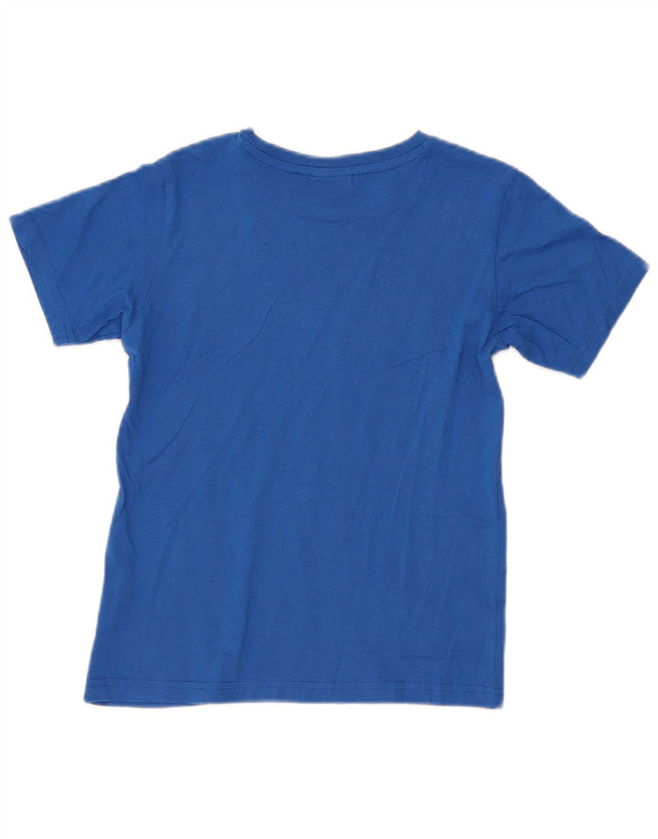 CHAMPION Drenge Grafisk T-Shirt Top 9-10 år Medium Blå