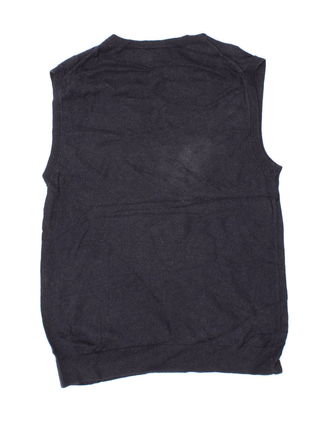 EDDIE BAUER Mens Vest Tank Top Small Navy Blue Cotton Vintage Eddie Bauer and Second-Hand Eddie Bauer from Messina Hembry 