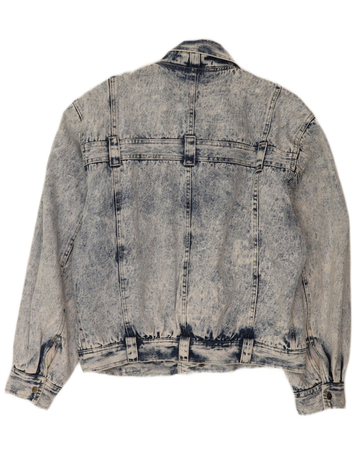 Vintage denimjakke til mænd UK 42 XL blå bomuld