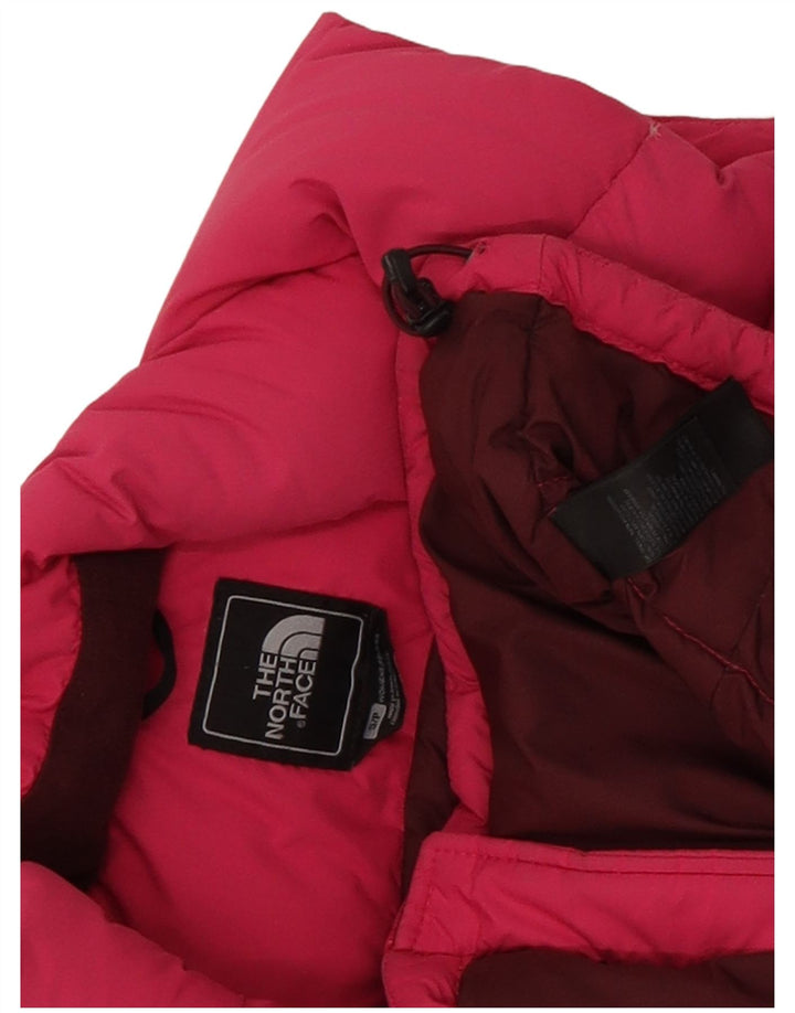 The North Face Womens Polstret Gilet UK 10 Small Pink Polyester