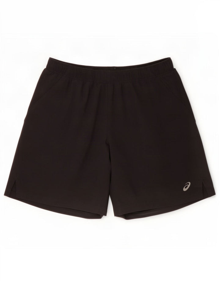 Asics Herre Sportshorts Lille sort polyester