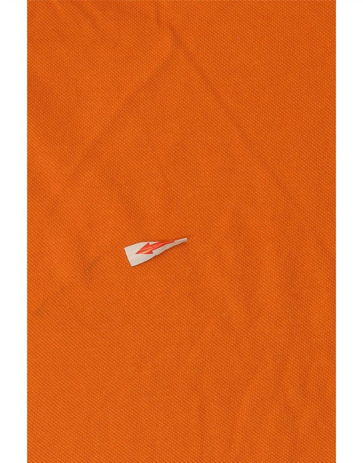 Tommy Hilfiger Herre Custom Fit Polo Shirt Medium Orange Bomuld