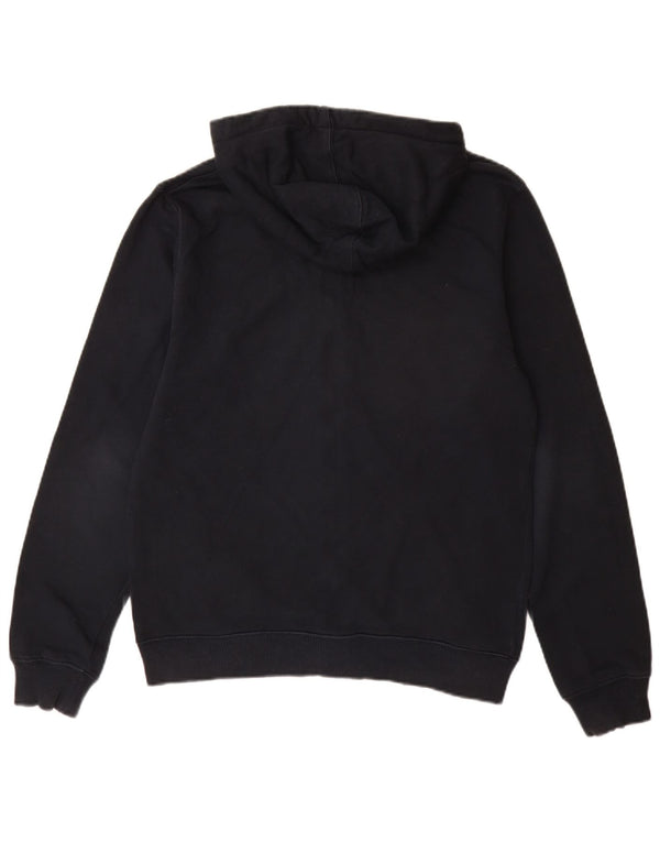 Zara Hættetrøje med lynlås til mænd XL marineblå bomuld