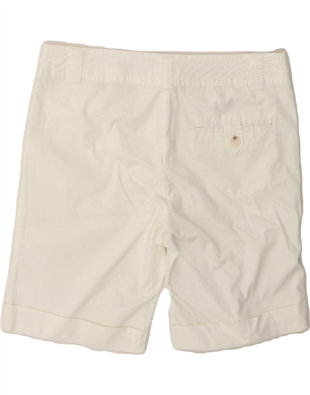 BENETTON Womens Chino Shorts IT 46 Large W34 White Cotton Vintage Benetton and Second-Hand Benetton from Messina Hembry 