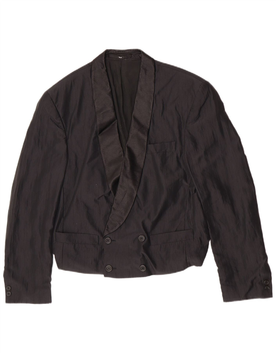 Studio Coletti Herre Double Breasted Blazer Jacket UK 38 Medium Black