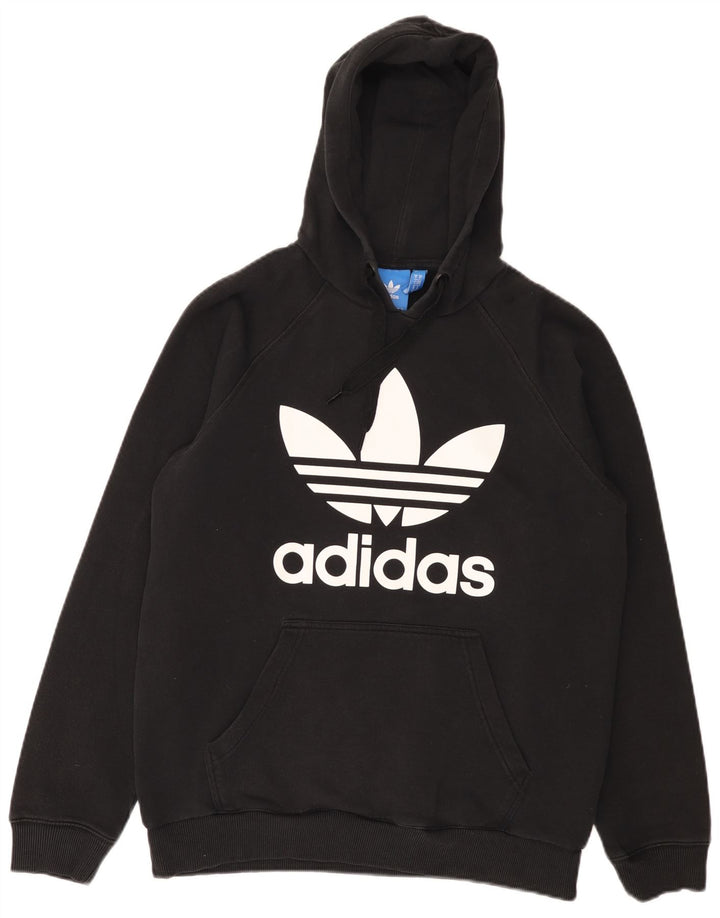 Adidas Grafisk hættetrøje til mænd mellem sort bomuld