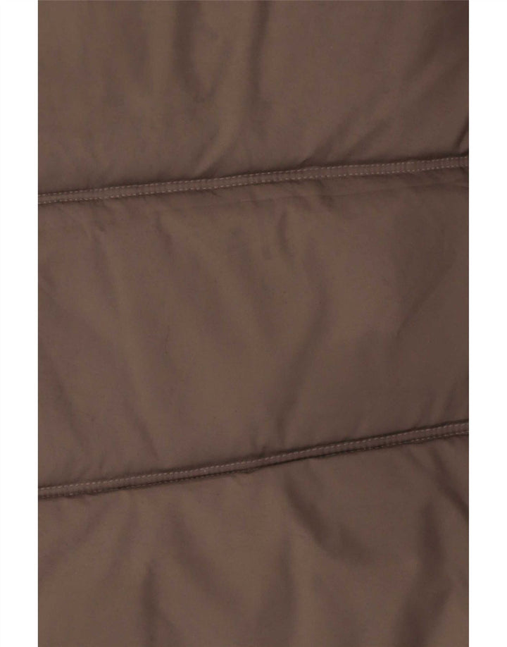 Adidas Dame Polstret Gilet UK 14 Large Grå Polyester