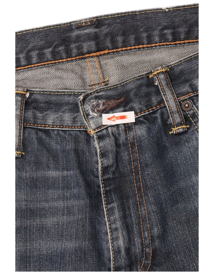 Levi's Herre 527 Bootcut Jeans W33 L34 Blå Bomuld