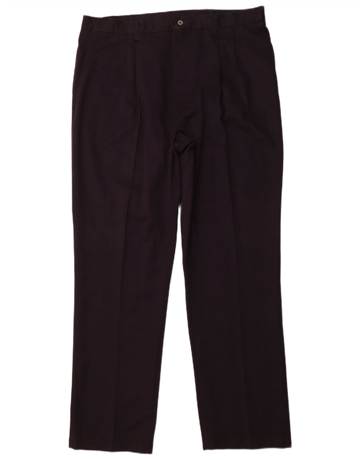 WRANGLER Herre Pegged Chino Bukser W40 L34 Marineblå Bomuld