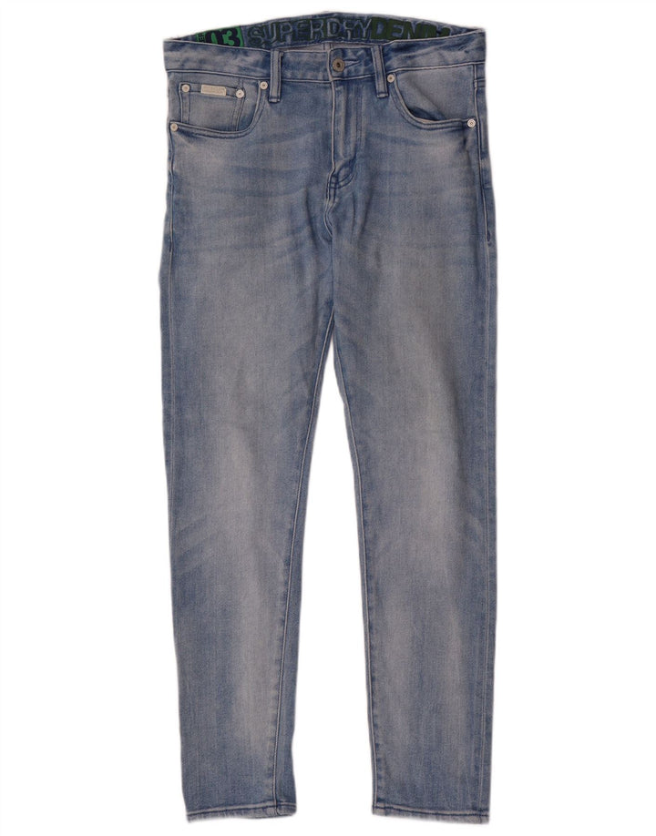 Superdry Slim Jeans til mænd W30 L30 blå bomuld