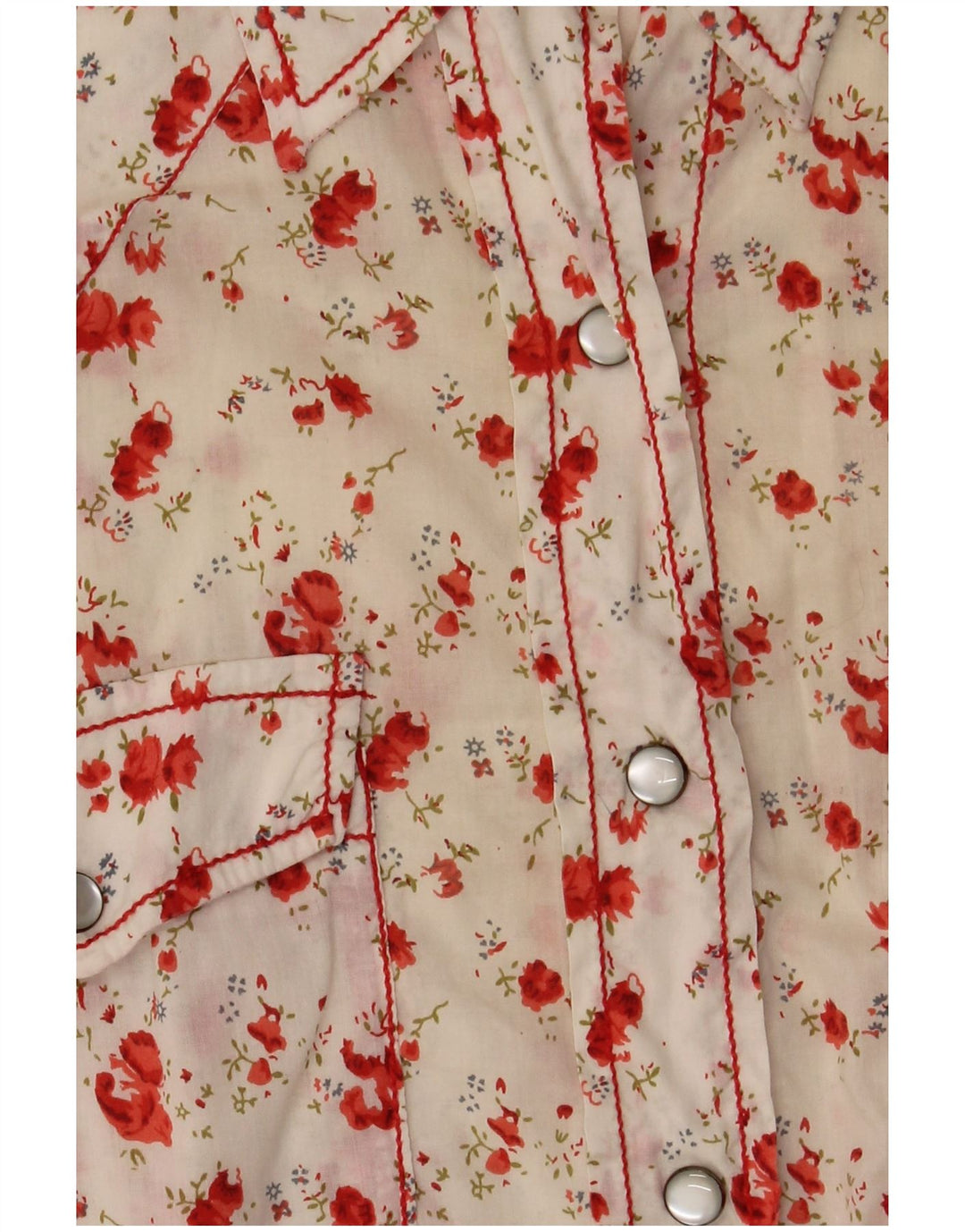 Marlboro Classics Womens Regular Fit skjortebluse UK 14 Medium White Floral