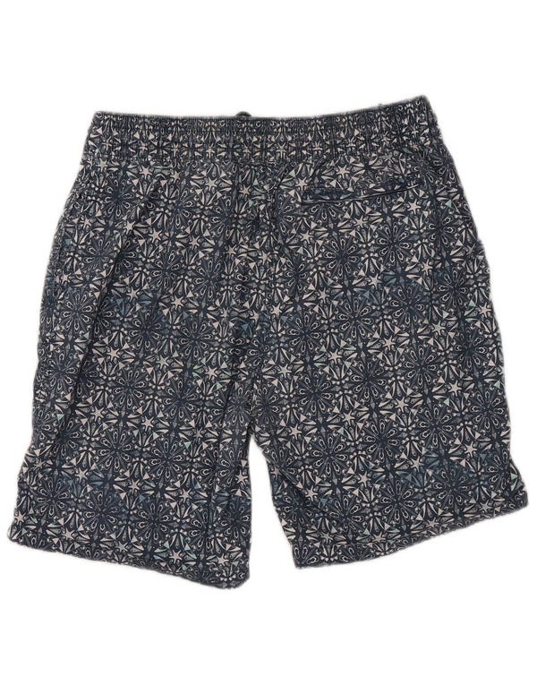 Fat Face Herre svømmeshorts Medium Marineblå Geometrisk Bomuld