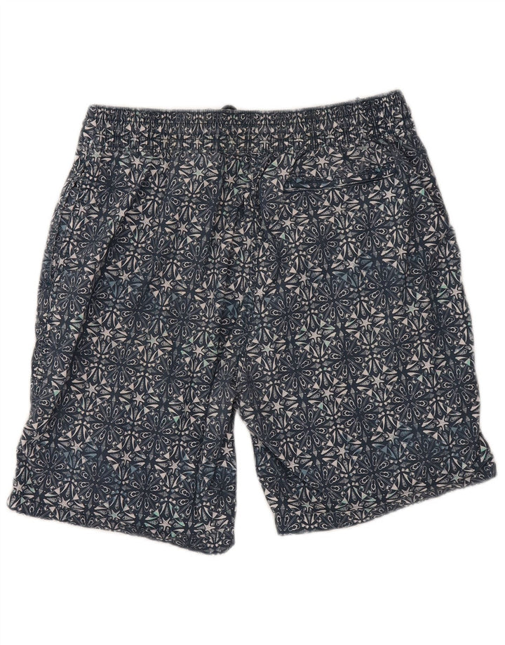 Fat Face Herre svømmeshorts Medium Marineblå Geometrisk Bomuld