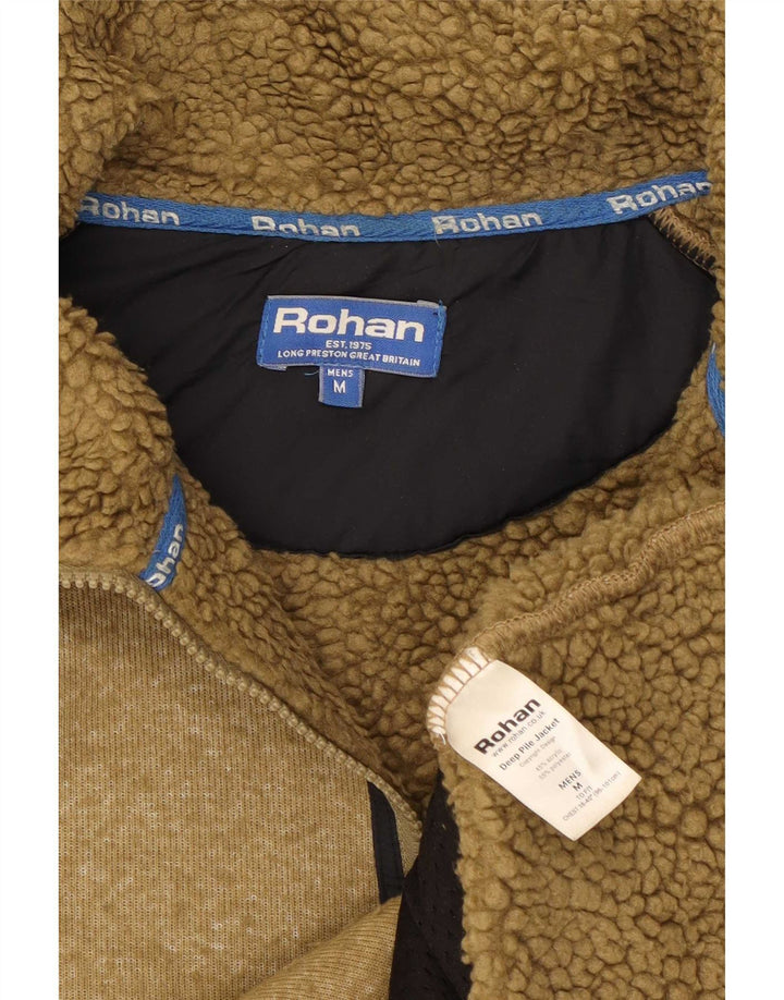 Rohan Herre træningsdragt Topjakke Medium Khaki Colourblock Akryl