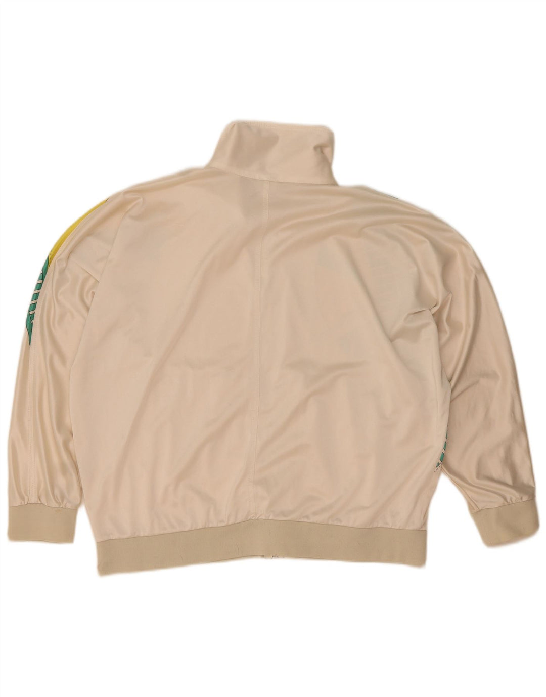 Ellesse Womens Grafisk træningsdragt Topjakke UK 18 XL Hvid Colourblock