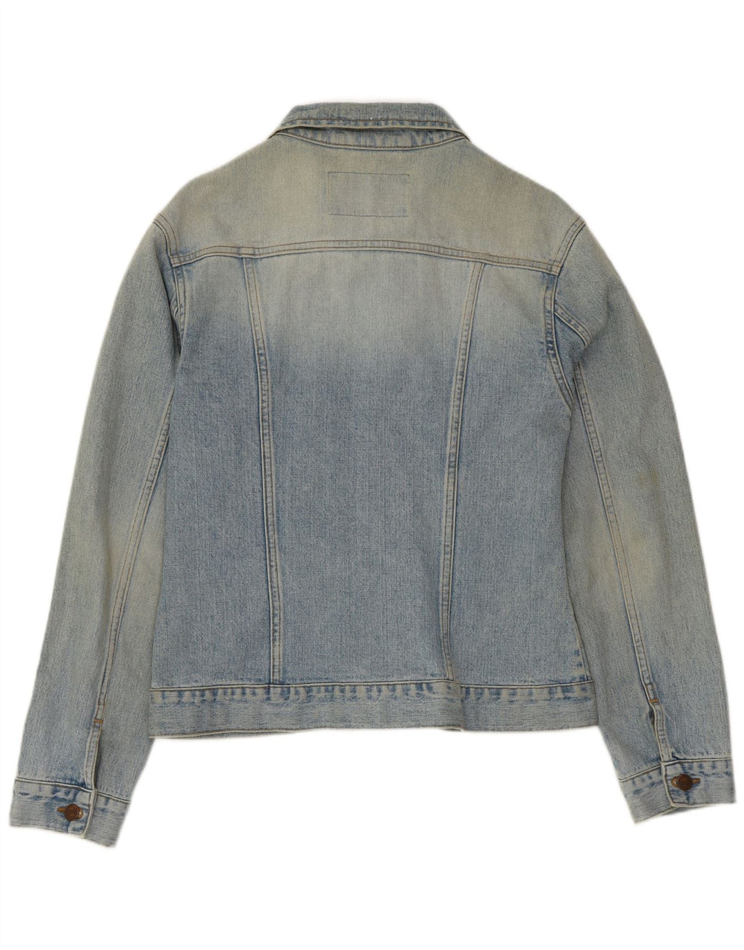 WRANGLER Dame denimjakke UK 18 XL Blå Bomuld