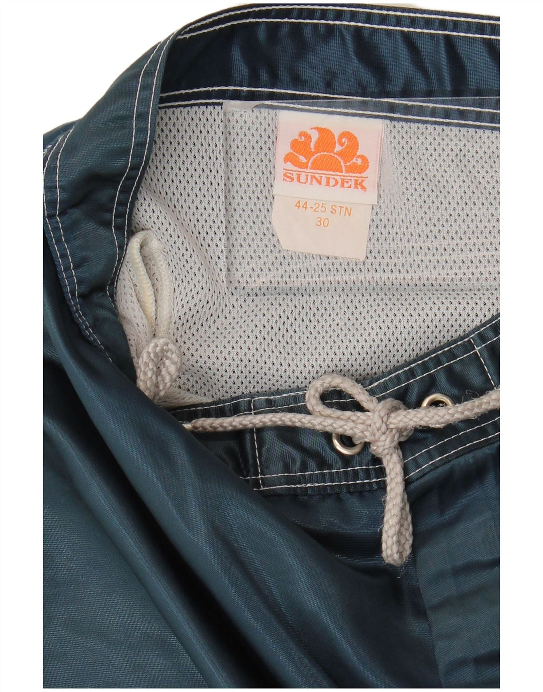 Sundek Herre badeshorts Medium Marineblå Stribet Nylon
