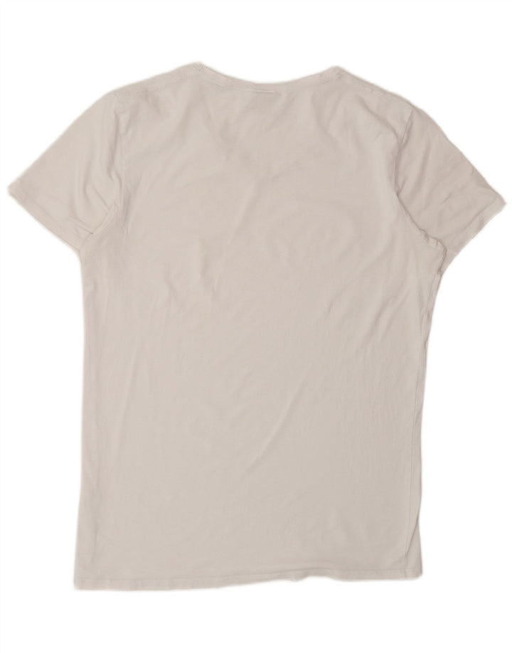 Scotch & Soda Herre T-Shirt Top Stor Hvid