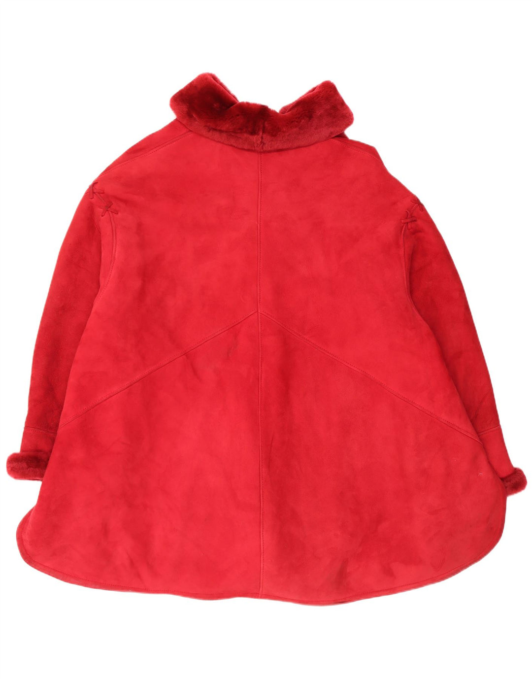 Nazareno Gabrielli Oversized jakke til kvinder IT 44 Medium Rød