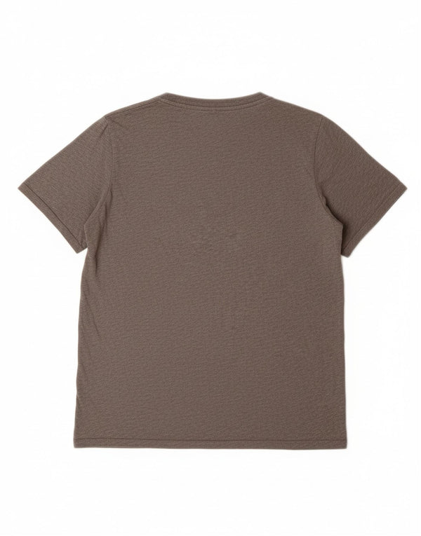 NIKE drenge atletisk snit grafisk t-shirt top 12-13 år stor grå bomuld